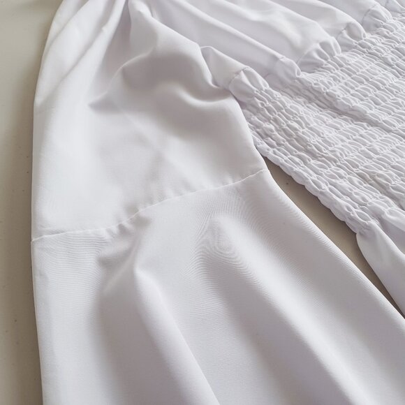 On-Off-Shoulder Renaissance Blouse - Picture 4 of 14